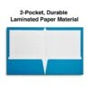 Twin-Pocket Laminated Portfolios, Light Blue, 10/Pack -Esseltela Shop F8A3FD98 A3D0 474A 958C2161998CF306 s7