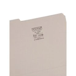 Smead File Folder, 3 Tab, Letter Size, Light Gray, 100/Box (12343) -Esseltela Shop F8AAFFD9 642C 44FA B7EDB9D385093330 s7