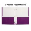Staples 2-Pocket Pocket Folders With Fasteners, Purple, 25/Box (50776/27544-CC) -Esseltela Shop FAC244C1 B41C 4651 9079F0D808675F5B s7