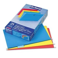 Pendaflex Hanging File Folders, 1/5 Tab, Legal, Assorted Colors, 25/Box (ESS81632) -Esseltela Shop m000053210 s7