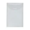 JAM Paper® Plastic Envelopes With Tuck Flap Closure, Open End, 4 1/8 X 6, Clear Poly, 12/Pack (1541745)