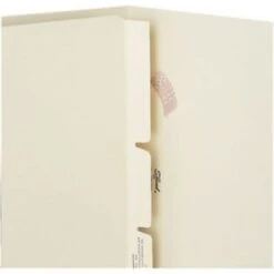 Medical Arts Press® File Folder Dividers, Standard Side-Flap With 2" Fastener On Top, 100/Box (52411)