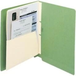 Medical Arts Press® File Folder Dividers, Side-Flap With Pockets