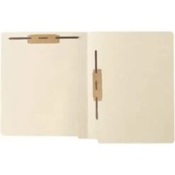 Medical Arts Press® 11 Pt. Full-Cut End-Tab File Folders, 2 Fasteners, Position 3 & 5, Letter Size, 250/Box