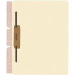 Medical Arts Press® File Folder Dividers, Standard Side-Flap With 2" Fastener On Side, 100/Box (52412)