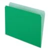 Pendaflex Two-Tone File Folder, Straight Cut, Letter Size, Bright Green, 100/Box (PFX 152 BGR) -Esseltela Shop m002275411 s7