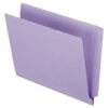 Pendaflex Reinforced End Tab File Folder, Straight Cut, Letter Size, Purple, 100/Box (PFX H110DPR) -Esseltela Shop m002275533 s7