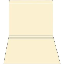 Medical Arts Press® Straight Cut File Folders, Letter, Manila, 100/Bx (31440)