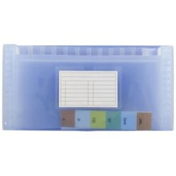 Jam Paper Plastic File Pocket, Check Size, Blue (221618980) -Esseltela Shop m002934457 s7