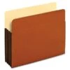 Pendaflex 10% Recycled Reinforced File Pocket, 3 1/2" Expansion, Letter Size, Brown, 10/Box (PFX63264) -Esseltela Shop m003170815 s7