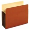 Pendaflex 10% Recycled Reinforced File Pocket, 5 1/4" Expansion, Letter Size, Brown, 10/Box (PFX63274) -Esseltela Shop m003170816 s7