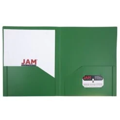JAM Paper Heavy Duty 2-Pocket Folder, Green, 6/Pack (383hgrd) 16 JAM Paper Heavy Duty 2-Pocket Folder, Green, 6/Pack (383hgrd) -Esseltela Shop m004672264 s7
