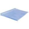 JAM Paper® Plastic Expansion Envelopes With Zip Closure, Letter Booklet, 9.75 X 13, Blue, 12/Pack (218Z1bu)