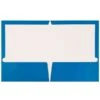JAM Paper Glossy 2-Pocket Portfolio Folder, Blue, 6/Pack (385Gbua) -Esseltela Shop m004858023 s7