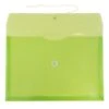 JAM Paper® Plastic Envelopes With Button And String Tie Closure, Legal Booklet, 9.75 X 14.5, Lime Green Poly, 12/pk (219B1LIGR) -Esseltela Shop m004858122 s7