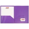 JAM Paper® Plastic Two-Pocket School POP Folders, Purple, 6/Pack (382Epud) -Esseltela Shop m004858194 s7