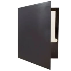 JAM Paper® Laminated Two-Pocket Glossy Presentation Folders, Black, Bulk 50/Box (385GBLC) -Esseltela Shop m004858278 s7 1