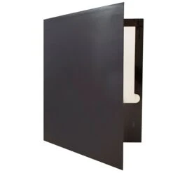 JAM Paper Glossy 2-Pocket Portfolio Folder, Black, 6/Pack (385Gbla) -Esseltela Shop m004858278 s7