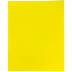 JAM Paper Plastic POP 2-Pocket Folder, Yellow, 6/Pack (382Eyed) -Esseltela Shop m004858398 s7