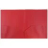 JAM Paper Plastic POP 2-Pocket Presentation Folder, Red, 6/Pack (382EREDD) -Esseltela Shop m004860320 s7