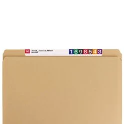 Smead Heavy Duty Straight Cut Tab File Folder, Legal Size, Kraft, 100/Box (15710) -Esseltela Shop m004894812 s7