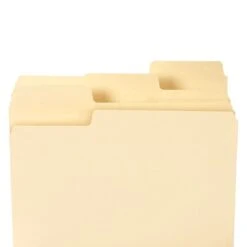 Smead SuperTab Heavy Duty File Folder, Oversized 1/3-Cut Tab, Letter Size, Manila, 50/Box (10401) -Esseltela Shop m004895020 s7