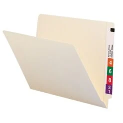 Smead End Tab 100% Recycled File Folder, Shelf-Master Reinforced Straight-Cut Tab, Letter Size, Manila, 100/Box (24160) -Esseltela Shop m004895033 s7