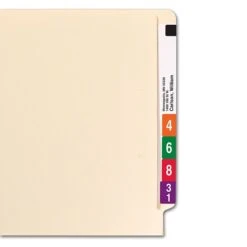 Smead End Tab 100% Recycled File Folder, Shelf-Master Reinforced Straight-Cut Tab, Letter Size, Manila, 100/Box (24160) -Esseltela Shop m004895035 s7