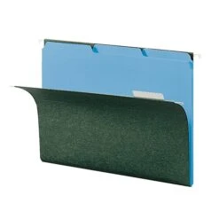 Smead File Folders, 3 Tab, Letter Size, Blue, 100/Box (10239) -Esseltela Shop m004895307 s7