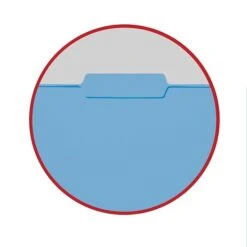 Smead File Folders, 3 Tab, Letter Size, Blue, 100/Box (10239) -Esseltela Shop m004895310 s7