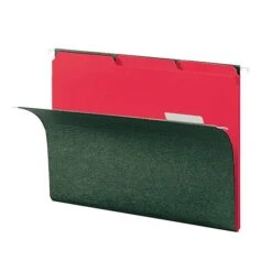 Smead Interior File Folder, 1/3-Cut Tab, Letter Size, Red, 100/Box (10267) -Esseltela Shop m004895336 s7