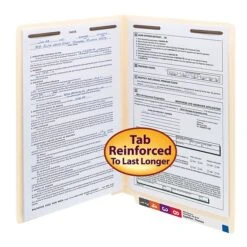 Smead End Tab Classification Folders, Shelf-Master Reinforced Straight-Cut Tab, Legal Size, Manila, 50/Box (37115) -Esseltela Shop m004895944 s7