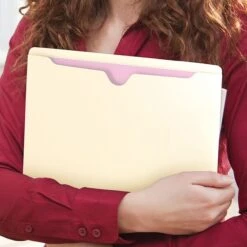 Smead File Jacket, Reinforced Straight-Cut Tab, Flat-No Expansion, Letter Size, Manila, 100/Box (75500) -Esseltela Shop m004896064 s7