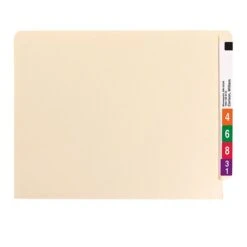 Smead End Tab File Folder, Straight-Cut Tab, Letter Size, Manila, 100/Box (24100) -Esseltela Shop m004896173 s7