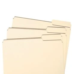 Smead File Folders, Reinforced 1/3-Cut Tab Right Position, Letter Size, Manila, 100/Box (10337) -Esseltela Shop m004896239 s7