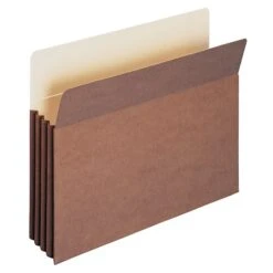 Smead TUFF File Pockets, Straight Cut Tab, 3.5" Expansion, Letter Size, Redrope, 10/Box (73380) -Esseltela Shop m004896282 s7