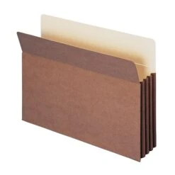 Smead TUFF Redrope File Pockets, 3-1/2" Expansion, Legal Size, Brown, 10/Box (74380) -Esseltela Shop m004896290 s7
