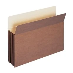Smead TUFF Redrope File Pockets, 3-1/2" Expansion, Legal Size, Brown, 10/Box (74380) -Esseltela Shop m004896291 s7