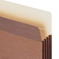 Smead TUFF Redrope File Pockets, 3-1/2" Expansion, Legal Size, Brown, 10/Box (74380) -Esseltela Shop m004896292 s7