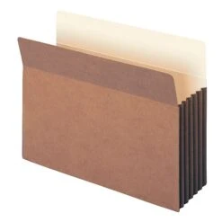 Smead TUFF Redrope File Pockets, 5-1/4" Expansion, Letter Size, Brown, 10/Box (73390) -Esseltela Shop m004896299 s7