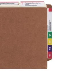 Smead TUFF Reinforced Redrope File Pockets, 5-1/4" Expansion, Legal Sized, Brown, 10/Box (74790) -Esseltela Shop m004896365 s7