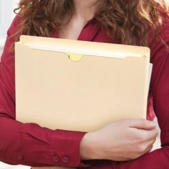 Smead File Jacket, Reinforced Tab, 2" Expansion, Legal Size, Manila, 50/Box (76560) -Esseltela Shop m004896591 s7