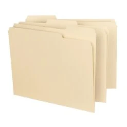 Smead Interior File Folders, 1/3-Cut Tab, Letter Size, Manila, 100/Box (10230) -Esseltela Shop m004896826 s7