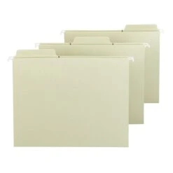 Smead FasTab Hanging File Folders, 1/3 Cut, Letter Size, Moss, 20/Box (64082) -Esseltela Shop m004896885 s7
