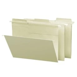 Smead FasTab Hanging File Folders, 1/3 Cut, Letter Size, Moss, 20/Box (64082) -Esseltela Shop m004896886 s7