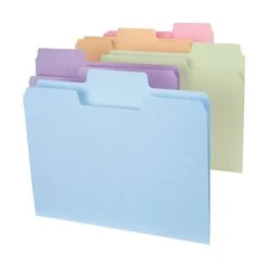 Smead SuperTab File Folders, 1/3 Cut, Letter Size, Multicolor, 100/Box (11961) -Esseltela Shop m004896935 s7