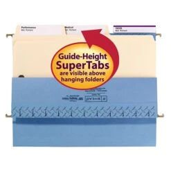 Smead SuperTab Classification Folders, Oversized Reinforced 1/3-Cut Tab, Letter Size, Manila, 50/Box (14535) -Esseltela Shop m004897046 s7
