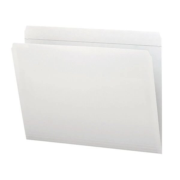 Smead File Folders, 1-Tab, Letter Size, White, 100/Box (12810) 8 Smead File Folders, 1-Tab, Letter Size, White, 100/Box (12810) - Image 6