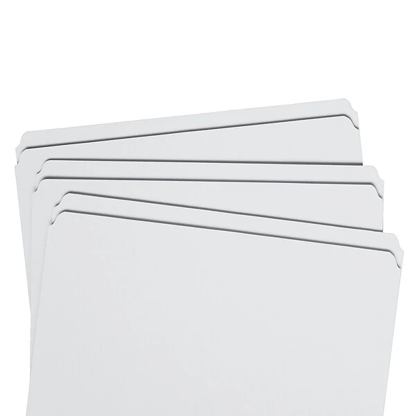 Smead File Folders, 1-Tab, Letter Size, White, 100/Box (12810) 9 Smead File Folders, 1-Tab, Letter Size, White, 100/Box (12810) - Image 7