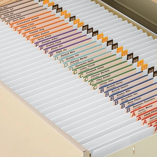 Smead File Folders, 1-Tab, Letter Size, White, 100/Box (12810) 10 Smead File Folders, 1-Tab, Letter Size, White, 100/Box (12810) - Image 8